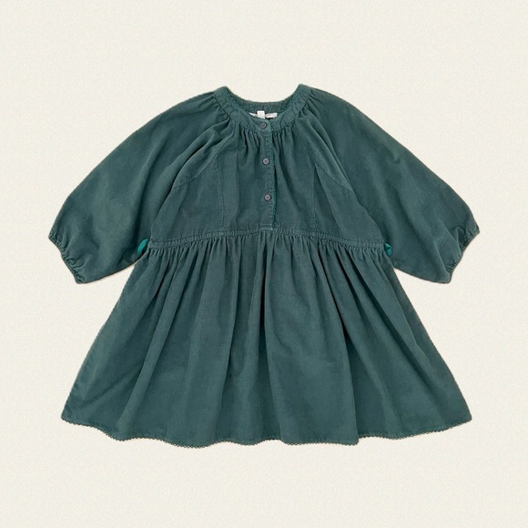 Caramel Corduroy Dress - Picture 1 of 14